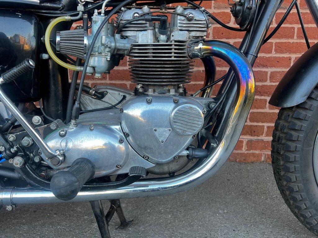 USED 1978 TRIUMPH BONNEVILLE T140v // Classic Scrambler Styling // 744cc // Px swap 