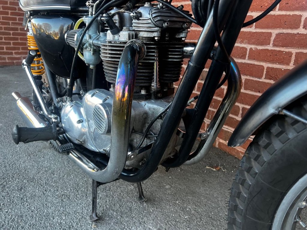 USED 1978 TRIUMPH BONNEVILLE T140v // Classic Scrambler Styling // 744cc // Px swap 