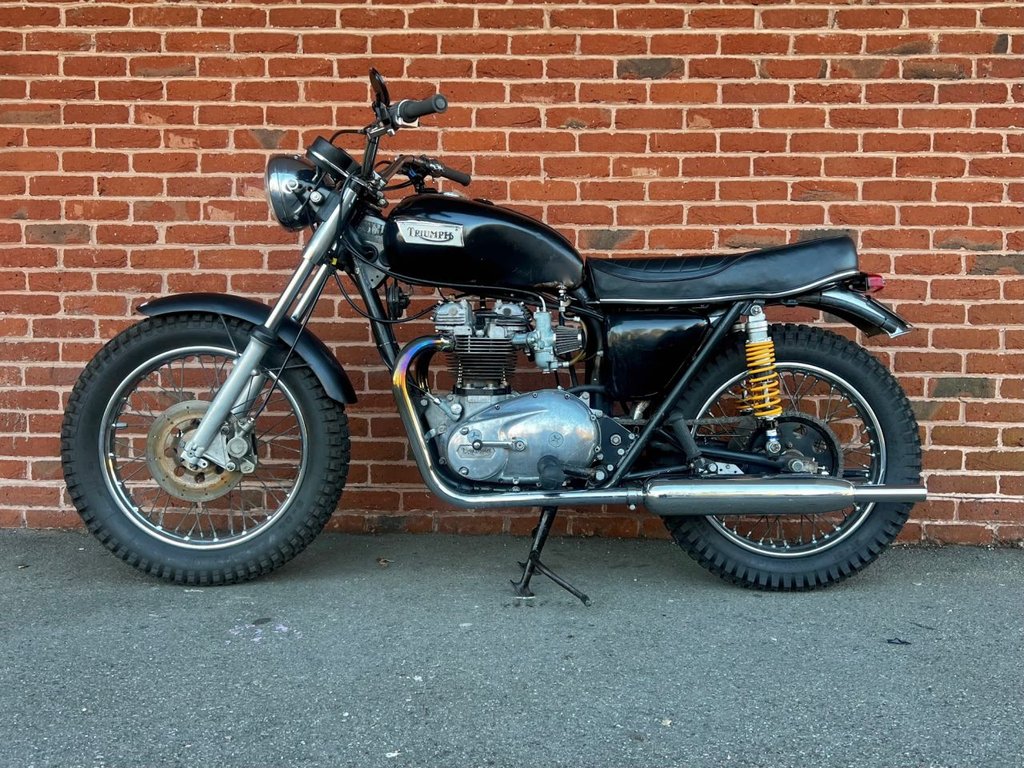 USED 1978 TRIUMPH BONNEVILLE T140v // Classic Scrambler Styling // 744cc // Px swap 