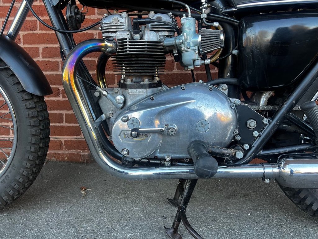 USED 1978 TRIUMPH BONNEVILLE T140v // Classic Scrambler Styling // 744cc // Px swap 