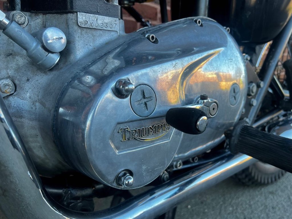 USED 1978 TRIUMPH BONNEVILLE T140v // Classic Scrambler Styling // 744cc // Px swap 