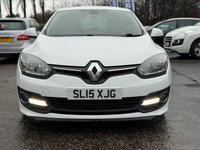 USED 2015 15 RENAULT MEGANE 1.5 DYNAMIQUE TOMTOM ENERGY DCI S/S 5d 110 BHP FULL SERVICE HISTORY +  PART LEATHER TRIM +  REAR PARKING AID +  CRUISE CONTROL +  SAT NAV +  BLUETOOTH +  START STOP +  DUAL CLIMATE CONTROL +  USB +  AUX +