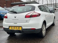 USED 2015 15 RENAULT MEGANE 1.5 DYNAMIQUE TOMTOM ENERGY DCI S/S 5d 110 BHP FULL SERVICE HISTORY +  PART LEATHER TRIM +  REAR PARKING AID +  CRUISE CONTROL +  SAT NAV +  BLUETOOTH +  START STOP +  DUAL CLIMATE CONTROL +  USB +  AUX +