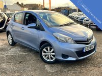 USED 2013 13 TOYOTA YARIS 1.0 VVT-I TR 5d 68 BHP Low Mileage With Bluetooth & Reverse Camera