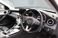 USED 2015 65 MERCEDES-BENZ C-CLASS 2.0 C200 SPORT 4d 184 BHP 7 Main Dealer Services!, Satellite Navigation, Full Black Leather, Heated Seats, Rear Parking Camera