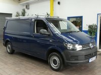 USED 2019 19 VOLKSWAGEN TRANSPORTER 2.0 T30 TDI P/V STARTLINE BMT 101 BHP 3 SEATS BLUETOOTH PARKING SENSORS ROOF RACK INTERNAL SHELVING PLYLINED 1 OWNER SERVICE HISTORY