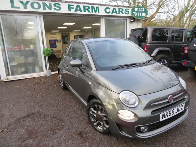 2019 69 Fiat 500 1.2 SPORT 3d 69 BHP NEW SHAPE