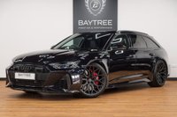 USED 2022 V AUDI A6 4.0 RS 6 AVANT TFSI QUATTRO CARBON BLACK MHEV 