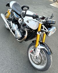 USED 2017 67 TRIUMPH THRUXTON 1200 R Cafe Racer Retro Naked Fantastic all round with low mileage