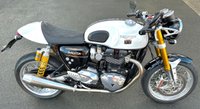USED 2017 67 TRIUMPH THRUXTON 1200 R Cafe Racer Retro Naked Fantastic all round with low mileage