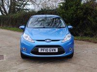 USED 2010 10 FORD FIESTA 1.4 ZETEC 16V 5d 96 BHP www.suffolkcarcentre.co.uk - Located at Ilketshall