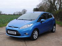 USED 2010 10 FORD FIESTA 1.4 ZETEC 16V 5d 96 BHP www.suffolkcarcentre.co.uk - Located at Ilketshall