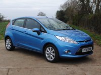 USED 2010 10 FORD FIESTA 1.4 ZETEC 16V 5d 96 BHP www.suffolkcarcentre.co.uk - Located at Ilketshall