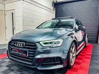 USED 2017 17 AUDI A3 2.0 S3 SPORTBACK TFSI QUATTRO BLACK EDITION 5d 306 BHP 