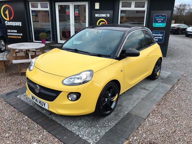 View our Vauxhall Adam 1.2 SLAM 3d 69 BHP