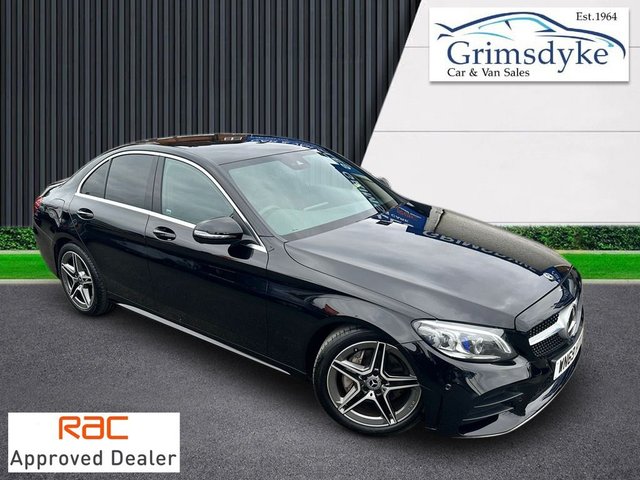 2019 69 Mercedes-Benz C-Class 1.5 C 200 AMG LINE PREMIUM MHEV 4d 181 BHP