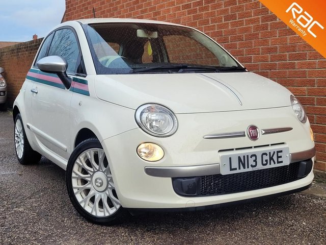 2013 13 Fiat 500 0.9 500 BY GUCCI DUALOGIC 3d 85 BHP