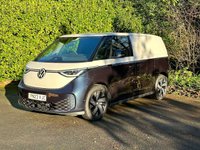 USED 2023 23 VOLKSWAGEN ID BUZZ COMMERCE PLUS 202 BHP TWO TONE PAINT-BLUE AND WHITE