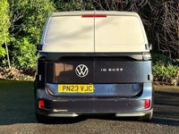 USED 2023 23 VOLKSWAGEN ID BUZZ COMMERCE PLUS 202 BHP TWO TONE PAINT-BLUE AND WHITE