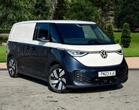 USED 2023 23 VOLKSWAGEN ID BUZZ COMMERCE PLUS 202 BHP TWO TONE PAINT-BLUE AND WHITE