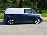 USED 2023 23 VOLKSWAGEN ID BUZZ COMMERCE PLUS 202 BHP TWO TONE PAINT-BLUE AND WHITE