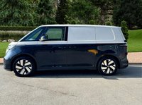 USED 2023 23 VOLKSWAGEN ID BUZZ COMMERCE PLUS 202 BHP TWO TONE PAINT-BLUE AND WHITE