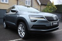 USED 2020 70 SKODA KAROQ 1.5 SE L TSI DSG 5d 148 BHP Dual Climate Control, Heated Alcantara Leather Seats, Satellite Navigation, Cruise Control, Bluetooth Connectivity, Voice Control, USB, Keyless Entry, Keyless Start and Stop, Rain Sensor, Eco/Norm/Sport Driving Mode, Auto Dimming Rear View Mirror, Heated Wing Mirror, Heated Wing Mirrors, Privacy Glass, Internet Access, DAB Radio, CarPlay/Android Auto, LED Running Lights, Rear Parking Camera, Front and Rear Sensors, Xenon Headlight, Auto Headlights and 17Inch Alloy Wheels