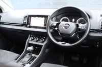 USED 2020 70 SKODA KAROQ 1.5 SE L TSI DSG 5d 148 BHP Dual Climate Control, Heated Alcantara Leather Seats, Satellite Navigation, Cruise Control, Bluetooth Connectivity, Voice Control, USB, Keyless Entry, Keyless Start and Stop, Rain Sensor, Eco/Norm/Sport Driving Mode, Auto Dimming Rear View Mirror, Heated Wing Mirror, Heated Wing Mirrors, Privacy Glass, Internet Access, DAB Radio, CarPlay/Android Auto, LED Running Lights, Rear Parking Camera, Front and Rear Sensors, Xenon Headlight, Auto Headlights and 17Inch Alloy Wheels