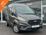 USED 2021 21 FORD TRANSIT CUSTOM 2.0 320 LIMITED 170 BHP AUTO  HIGH ROOF ECOBLUE  AIR CON - SIDE DOOR - SAT NAV