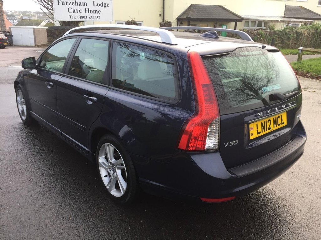 USED 2012 12 VOLVO V50 1.6 DRIVE SE LUX EDITION S/S 5d 113 BHP FULL SERVICE HISTORY