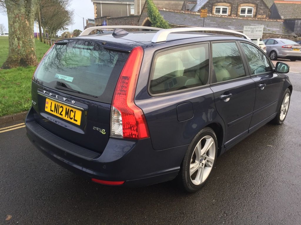 USED 2012 12 VOLVO V50 1.6 DRIVE SE LUX EDITION S/S 5d 113 BHP FULL SERVICE HISTORY