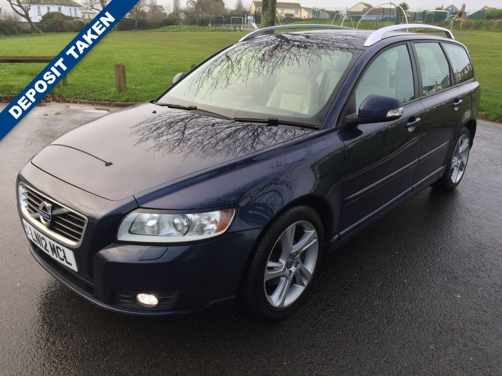 USED 2012 12 VOLVO V50 1.6 DRIVE SE LUX EDITION S/S 5d 113 BHP FULL SERVICE HISTORY