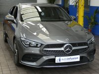 USED 2020 MERCEDES-BENZ CLA 1.3 CLA 180 AMG LINE 5d 135 BHP STUNNING EXAMPLE SAT NAV LEATHER HEATED SEATS RER VIEW CAMERA PARKING SENSORS 1 OWNER FULL SERVICE HISTORY