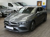 USED 2020 MERCEDES-BENZ CLA 1.3 CLA 180 AMG LINE 5d 135 BHP STUNNING EXAMPLE SAT NAV LEATHER HEATED SEATS RER VIEW CAMERA PARKING SENSORS 1 OWNER FULL SERVICE HISTORY