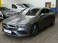 USED 2020 MERCEDES-BENZ CLA 1.3 CLA 180 AMG LINE 5d 135 BHP STUNNING EXAMPLE SAT NAV LEATHER HEATED SEATS RER VIEW CAMERA PARKING SENSORS 1 OWNER FULL SERVICE HISTORY