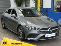 USED 2020 MERCEDES-BENZ CLA 1.3 CLA 180 AMG LINE 5d 135 BHP STUNNING EXAMPLE SAT NAV LEATHER HEATED SEATS RER VIEW CAMERA PARKING SENSORS 1 OWNER FULL SERVICE HISTORY