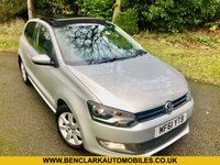 USED 2011 61 VOLKSWAGEN POLO 1.4 MATCH 3d 83 BHP 1 LADY OWNER+HUSBAND WITH ONLY 33,600 MILES//BIG PANORAMIC GLASS SUNROOF//X9 SERVICE STAMPS//REAR PARK SENSORS//AIRCON//FRONT FOG LIGHTS//REMOTE LOCKING//PRIVACY GLASS//ALLOY WHEELS//MUDFLAPS//X9 VW MAIN DEALER/SPECALIST SERVICE //MULTI-FUNCTION LEATHER STEERING WHEEL 83 BHP 1 LADY OWNER+HUSBAND WITH ONLY 33,600 MILES//PANORAMIC GLASS SUNROOF//REAR PARK SENSORS//AIRCON//FRONT FOG LIGHTS//REMOTE LOCKING//PRIVACY GLASS//ALLOY WHEELS//MUDFLAPS//X9 VW MAIN DEALER/SPECALIST SERVICE //MULTI-FUNCTION LEATHER STEERING WHEEL///X9 SERVICE HISTORY STAMPS--CAMBELT/WATERPUMP RENEWED @22,295 MILES 2020