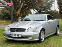 USED 2003 03 MERCEDES-BENZ SLK 2.3 SLK230 KOMPRESSOR 2d 197 BHP 