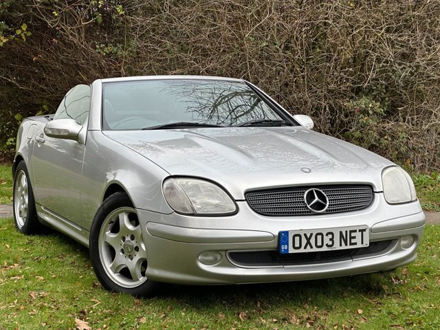 2003 03 Mercedes-Benz Slk 2.3 SLK230 KOMPRESSOR 2d 197 BHP