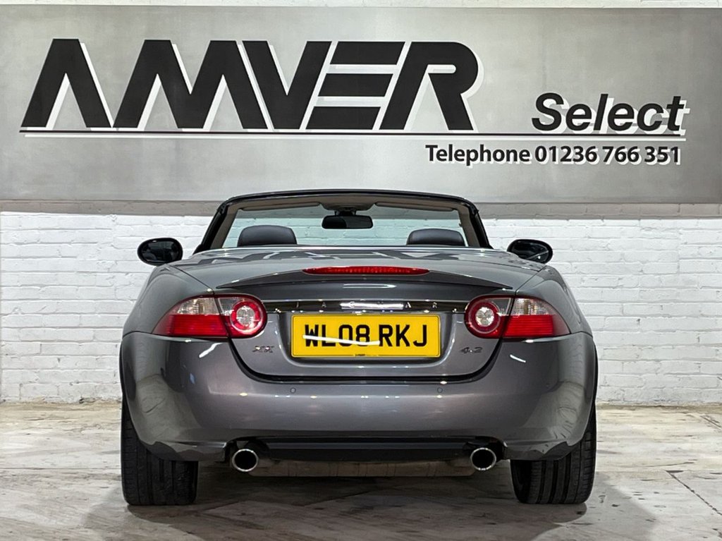 USED 2008 08 JAGUAR XK 4.2 CONVERTIBLE 2d 294 BHP 