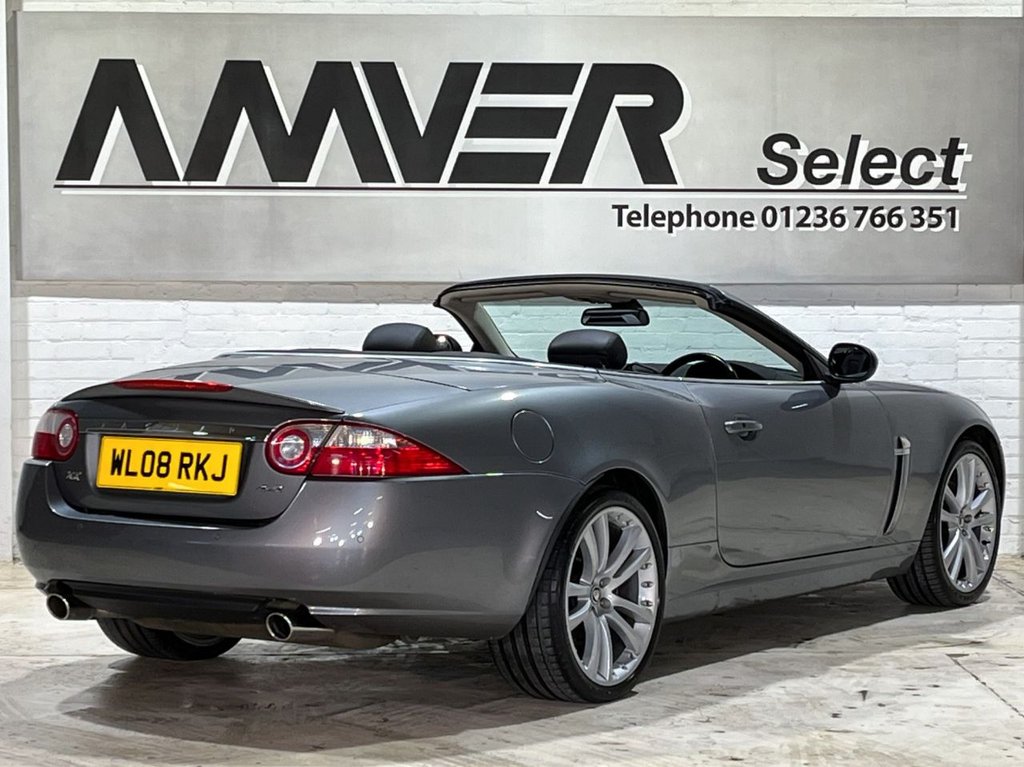 USED 2008 08 JAGUAR XK 4.2 CONVERTIBLE 2d 294 BHP 