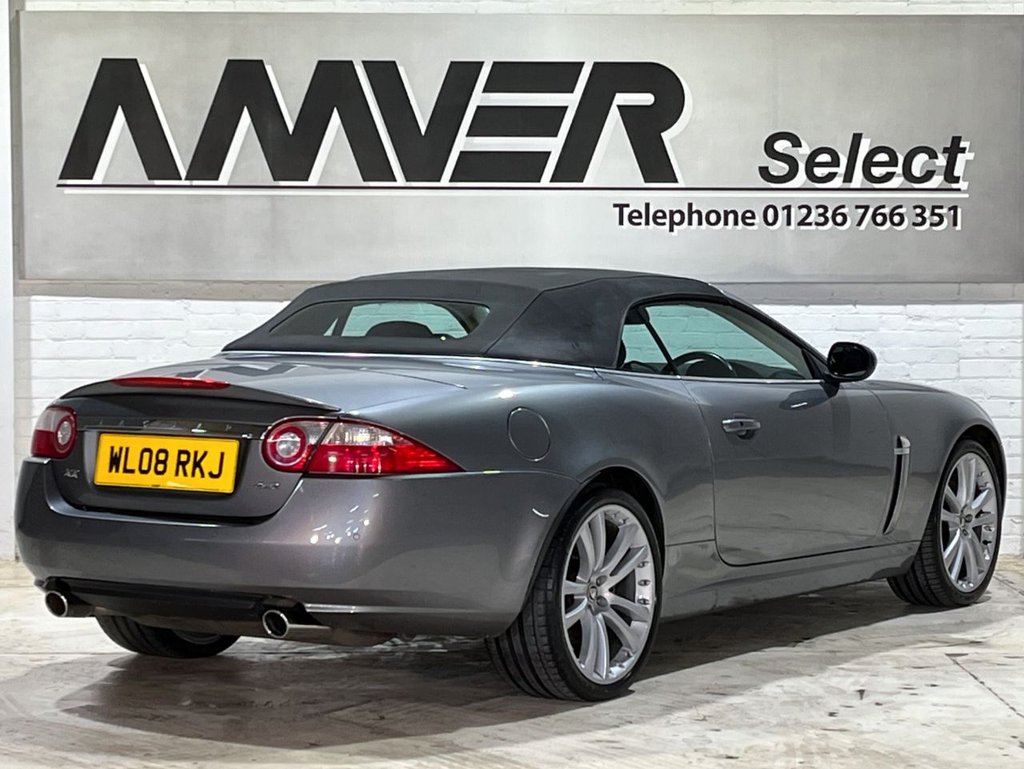 USED 2008 08 JAGUAR XK 4.2 CONVERTIBLE 2d 294 BHP 