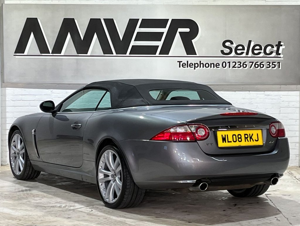 USED 2008 08 JAGUAR XK 4.2 CONVERTIBLE 2d 294 BHP 