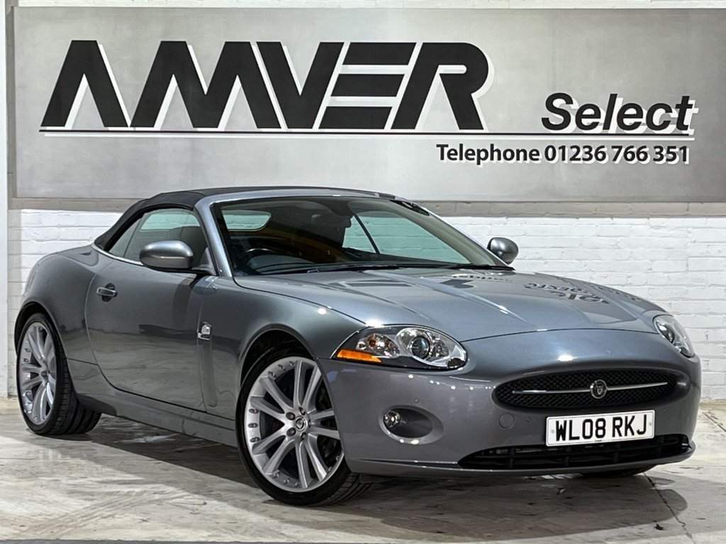 USED 2008 08 JAGUAR XK 4.2 CONVERTIBLE 2d 294 BHP 