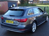 USED 2016 66 AUDI A4 AVANT 2.0 TDI S LINE 148 BHP ....Very Low Miles