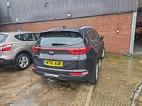 USED 2016 16 KIA SPORTAGE 1.7 CRDI 2 ISG 5d 114 BHP &pound;35 road Tax