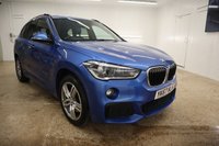 USED 2017 67 BMW X1 2.0 XDRIVE20D M SPORT 5d 188 BHP WITH DAKOTA LEATHER AND IN ESTORIL BLUE THIS IS THE ONE TO BUY ESPECIALLY THE M SPORT.