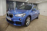USED 2017 67 BMW X1 2.0 XDRIVE20D M SPORT 5d 188 BHP WITH DAKOTA LEATHER AND IN ESTORIL BLUE THIS IS THE ONE TO BUY ESPECIALLY THE M SPORT.