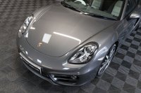 USED 2014 64 PORSCHE CAYMAN 2.7 24V PDK 2d 275 BHP HEATED AND VENTILATED SEATS, BOSE STEREO, TWO TONE LEATHER, 20 INCH CARRERA CLASSIC WHEELS, 24 MONTH WARRANTY