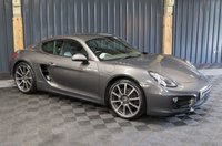USED 2014 64 PORSCHE CAYMAN 2.7 24V PDK 2d 275 BHP HEATED AND VENTILATED SEATS, BOSE STEREO, TWO TONE LEATHER, 20 INCH CARRERA CLASSIC WHEELS, 24 MONTH WARRANTY